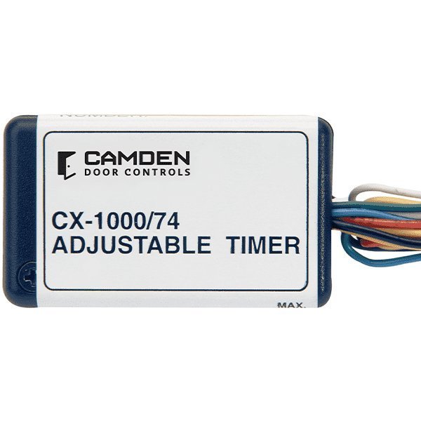 Camden MicroMinder, Ideal for de-energizing an electric strike or magnet for an adjustable time, or CMD-CX-1000/74